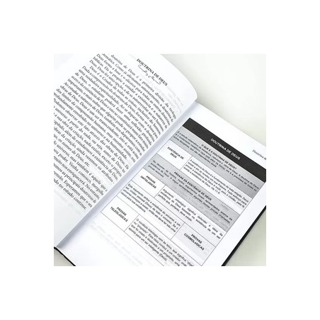 Bíblia de Estudo com Teologia Sistemática | NVI | Capa Dura Preta